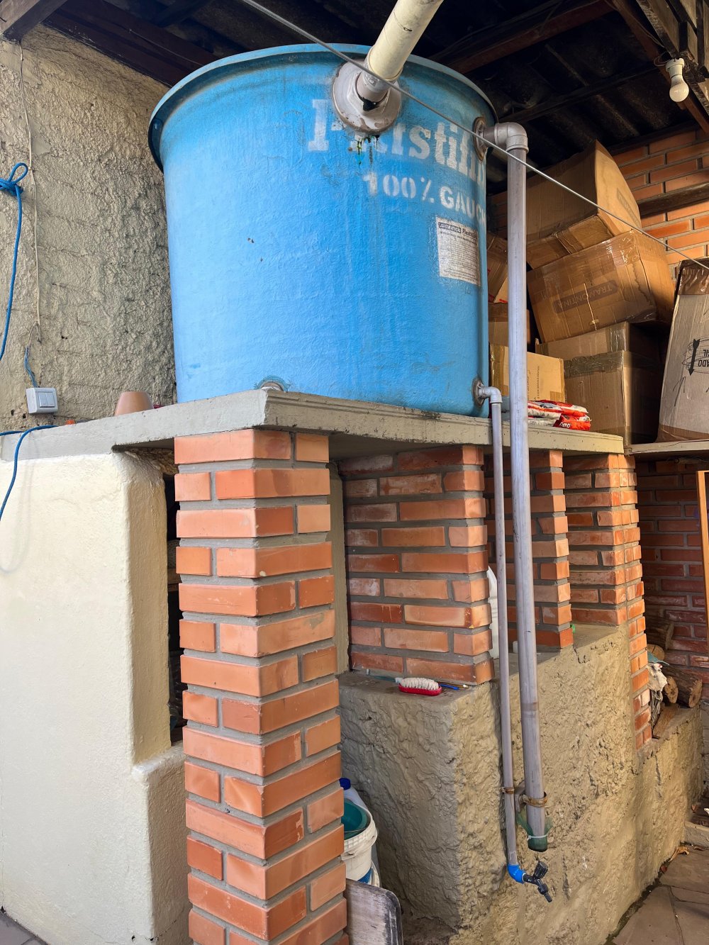 Tanque Capta��o agua da Chuva